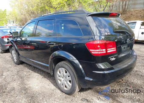 2017 Dodge Journey Se from USA, damaged, VIN 3C4PDCAB6HT697631